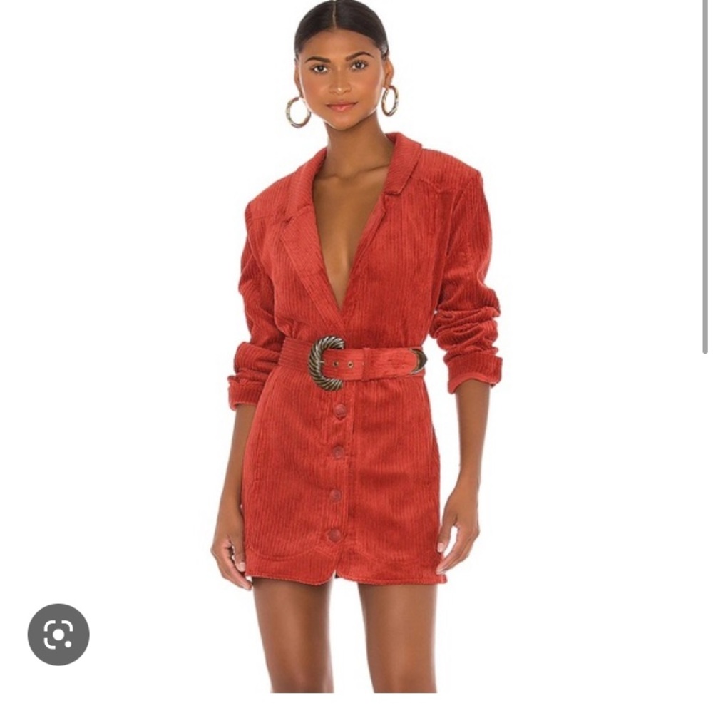 For love and lemons corduroy dress jacket